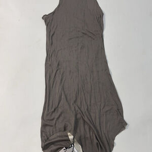 Rick Owens Basic Ribbed Tank in Dust Size L SS 26 NWT